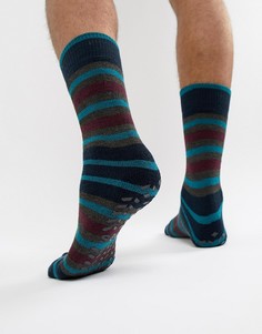 Мужские носки в полоску Totes-Серый