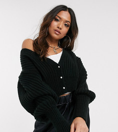 Черный короткий кардиган Missguided Petite