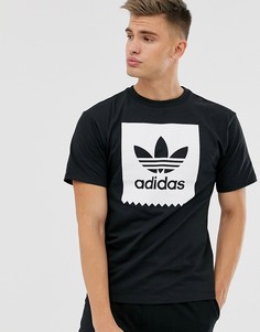 Черная футболка adidas Skateboarding-Черный