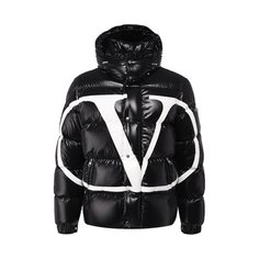 Куртки Valentino Пуховик Valentino x Moncler VLOGO Valentino