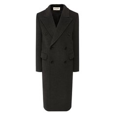Пальто и плащи Saint Laurent Шерстяное пальто Saint Laurent