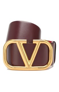 Кожаный пояс Valentino Garavani VLOGO Valentino