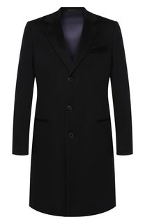Пальто из смеси шерсти и кашемира Giorgio Armani