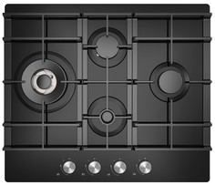 Газовая варочная панель Midea MG697TGB (черный)