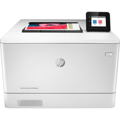 Лазерный принтер HP Color LaserJet Pro M454dw (белый)