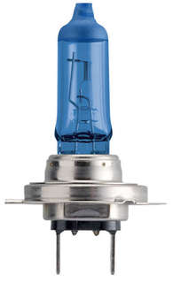 Лампа автомобильная Philips H7 12V- 55W (PX26d) (белый холод.свет-голуб.оттен.) Diamond Vision 1шт