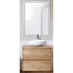 Мебель для ванной BelBagno Kraft со смесителем, Rovere Nebrasca Nature (SET-KRAFT-600-RNN-C-BB344-LOY-GRT-600/800)