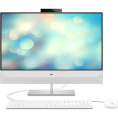 Моноблок HP 27-xa0091ur white (Core i3 9100T/4Gb/128Gb SSD/noDVD/VGA int/W10) (7JU31EA)