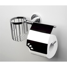 Держатель туалетной бумаги и освежителя Wasserkraft Isen K-4000 с крышкой (K-4059)