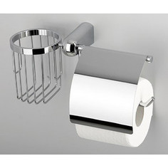 Держатель туалетной бумаги и освежителя Wasserkraft Berkel K-6800 с крышкой (K-6859)