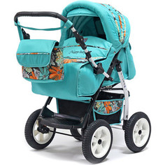 Коляска прогулочная Bart Plast DIANA 2016 PKL FL01 бирюза