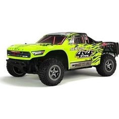 Радиоуправляемый шорт-корс Arrma Senton 4x4 3S Brushless (зеленый) 4WD RTR масштаб 1:10 2.4G - ARA102721T1