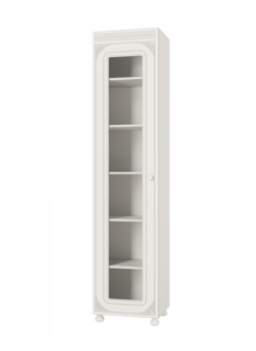 Шкаф-пенал Ассоль со стеклом АС-53 Компасс