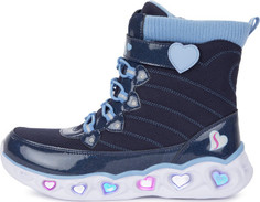 Сапоги утепленные для девочек Skechers Heart Lights, размер 31