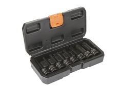 Инструмент Набор головок ударных AV Steel Torx L78mm T30-T80 8 предметов AV-725408
