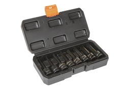 Инструмент Набор головок ударных 1/2 AV Steel Spline L78mm M5-M18 8 предметов AV-726408