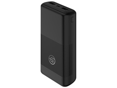 Внешний аккумулятор Ginzzu Power Bank 20000mAh Black GB-3922B