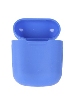 Чехол mObility Apple AirPods Silicone Blue УТ000018858