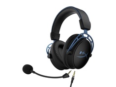 Наушники HyperX Cloud Alpha S Black-Light Blue HX-HSCAS-BL/WW Kingston