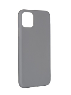 Чехол Pero для APPLE iPhone 11 Pro Max Soft Touch Grey CC01-I6519GR ПЕРО