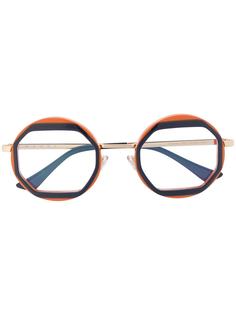 Marni Eyewear очки в круглой оправе