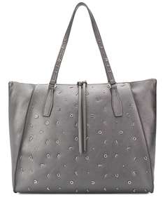 LIU JO сумка-тоут с металлическим логотипом