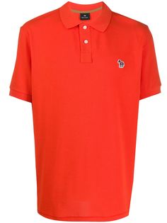 PS Paul Smith рубашка-поло с вышитым логотипом