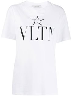 Valentino футболка с принтом VLTNSTAR