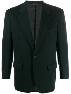 Gianfranco Ferré Pre-Owned пиджак 1980-х годов с заостренными лацканами