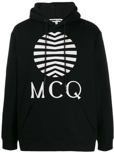 McQ Swallow толстовка с капюшоном и логотипом