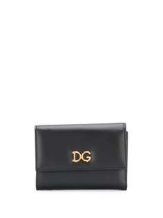 Dolce & Gabbana маленький кошелек Baroque D&G с логотипом