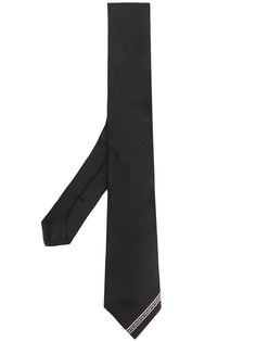 Givenchy жаккардовый галстук с логотипом