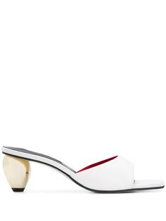 Yuul Yie мюли на декорированном каблуке