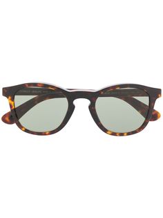 Giorgio Armani солнцезащитные очки в прямоугольной оправе