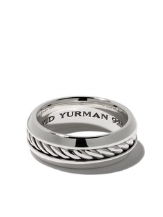 David Yurman серебряное кольцо Cable Classic