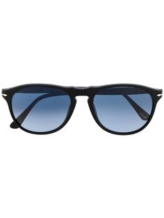 Persol солнцезащитные очки в геометричной оправе