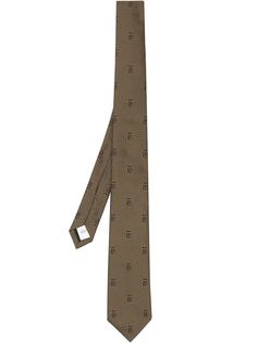 Burberry галстук с монограммой TB