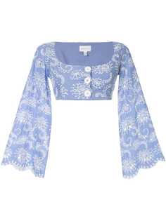 Alice McCall укороченный топ Cloud Obscurity