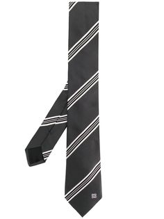 Givenchy галстук в полоску