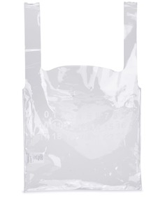 Maison Margiela прозрачная сумка-тоут с принтом