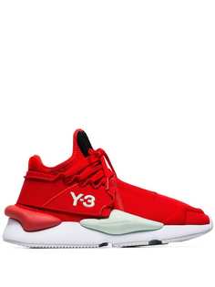 Y-3 низкие кроссовки Kaiwa с контрастной отделкой