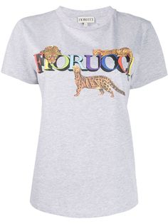 Fiorucci футболка Cheetah свободного кроя