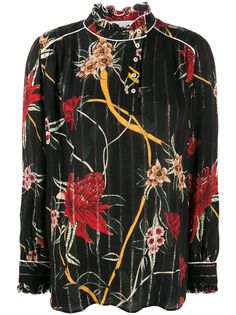 Ba&Sh блузка Paulin с цветочным принтом