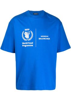Balenciaga футболка с принтом World Food Programme