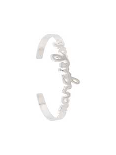 MM6 Maison Margiela браслет-кафф с логотипом