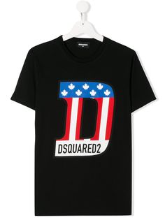 Dsquared2 Kids футболка с логотипом
