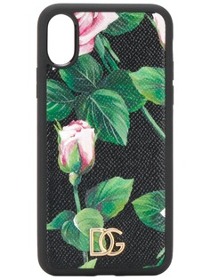 Dolce & Gabbana чехол для iPhone XS с принтом Tropical Rose