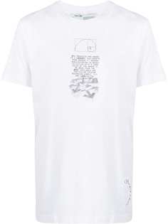Off-White футболка с короткими рукавами и логотипом