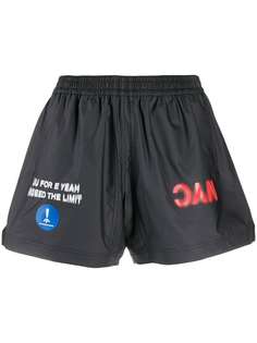 adidas Originals by Alexander Wang шорты с принтом