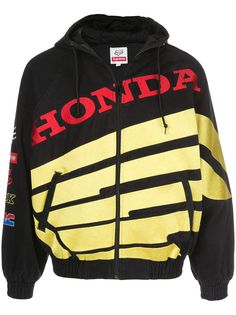 Supreme куртка Fox на молнии из коллаборации с Honda